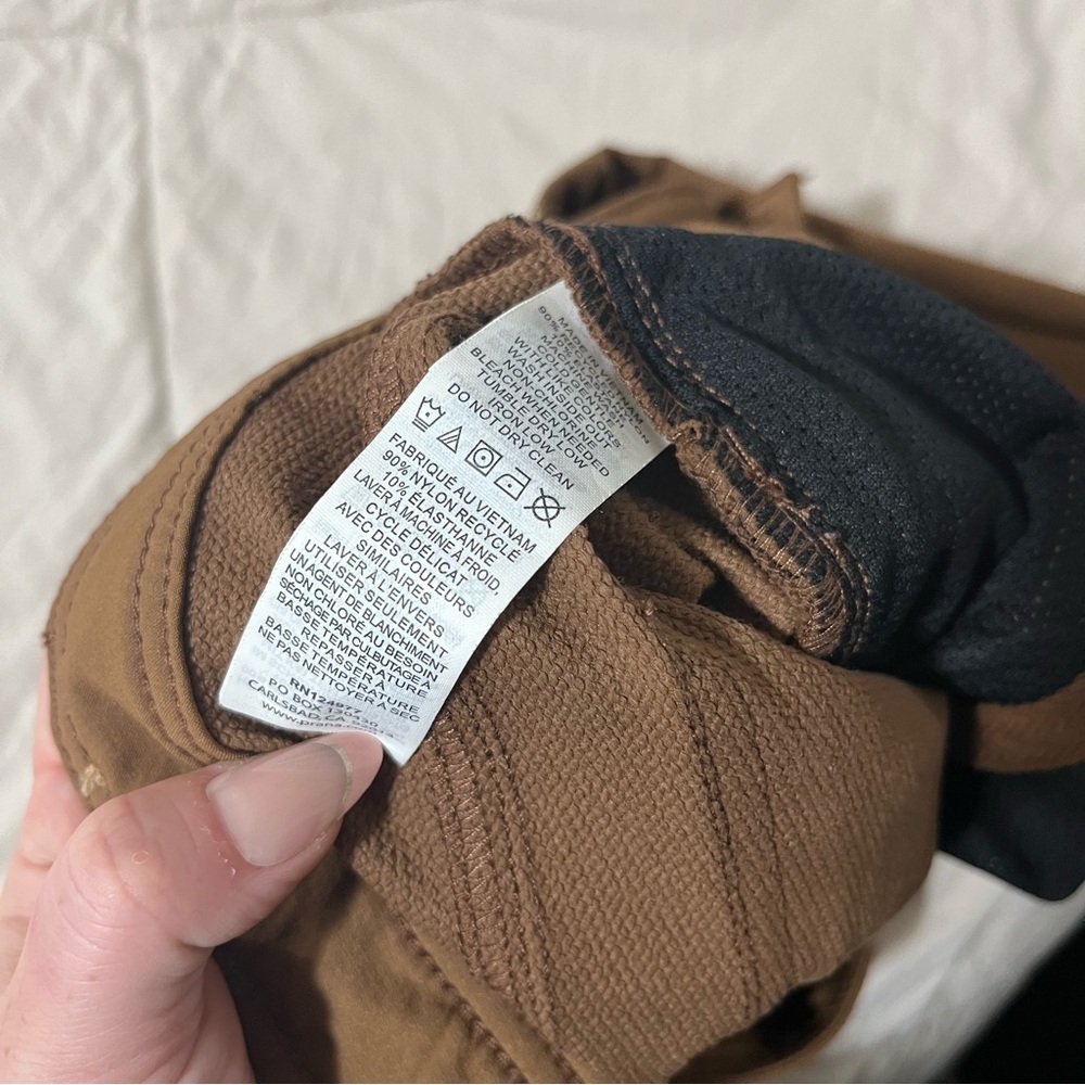 PrAna Women’s Zion Straight Fit Brown Mid Rise Stretch Pant Size 8 - Picture 7 of 7